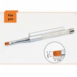 Nagų dailės įrankiai Priemonės Nagų dailės &scaron;epetėlis Crystal Carving Pen Fototerapinis ra&scaron;iklis Pie&scaron;imo ra&scaron;iklis Dažytas gradiento ta&scaron;ko gėlių nagų ra&scaron;iklis