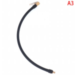 Guminės žarnos lankstus padangos vožtuvo prailginimo vamzdžio adapteris padangų pripūtimo siurbliui 40CM