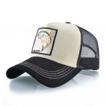 Kvėpuojanti tinklinė beisbolo kepurė Moteri&scaron;kos madingos &bdquo;Trucker&ldquo; kepuraitės su &bdquo;Albacore Patch&ldquo; vyrų hiphopo beisbolo kepurė &bdquo;Snapback Bone Casquette&ldquo; 56-59CM