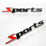 1 gabalas 3D metalinio sportinio logotipo automobilio sunkvežimio dekoratyvinio ra&scaron;to ženklelio universalus lipdukas Small