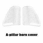 LHD RHD automobilio stereo garsiakalbio durelių lipduko dangtelis, skirtas BMW X5 E70 F15 2008-2018 nerūdijančio plieno apdailai, automobilio stiliui