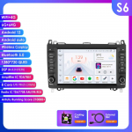 DSP Carplay 4G-LTE 8'' Android 12 automobilių radijo daugialypės terpės grotuvas, skirtas Mercedes Benz W169 W245 B200 W906 Sprinter W639 Vito Intelligent Screen Autoradio S7 8Core 6G 128G