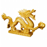 Naujas stilius Lucky Dragon dervos apdaila Svetainės miegamojo darbo kambarys kūrybinis dekoravimas Parduotuvės atidarymas palanki amatai WSHYUFEI 11x2.3x7cm