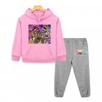 FNAF vaiki&scaron;ki butiko drabužiai Anime džemperis su gobtuvu Vilnonis puloveris Rudens Me&scaron;kutis Zuikutis Žaidimas Kawaii Striukė berniukams mergaitėms Su gobtuvu Komplektai 130