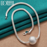 Gyvatės grandinės karoliai Sidabro spalvos Dovanų madingi papuo&scaron;alai 45cm