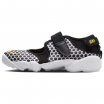 Nike Air Rift Breathe Polka Dots Moteri&scaron;ki sportbačiai Juodi Lazeriniai Oranžiniai Balti DX5422-001 36.5