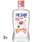 Gagreen Peach Mint Mouthwash, 750ml, 3 units