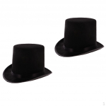 2 &bdquo;Fedora Top Hat Steampunk&ldquo; oficialus &bdquo;Tuxedo Topper Cosplay&ldquo; kostiumas