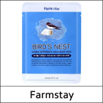 [Farmstay] Farm Stay (a) Visible Difference Birds Nest Aqua Mask Pack (23ml*10ea) 1 Pack