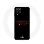 Coque pour Samsung Galaxy A22 4G Stranger Things Affiche Logo Joyeux no&euml;l