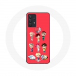 Coque pour Samsung Galaxy A13 4G / A13 4G Lite BTS TinyTAN Animation BT21 Affiche