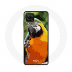 Coque pour Samsung Galaxy A42 5G Aras Perroquet Orange vert