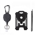 1 vnt. I&scaron;traukiamas sunkus ženklelio ritė su ID ženklelio laikikliu Taktinis asmens tapatybės kortelės laikiklis Vertikalus asmens tapatybės kortelių laikiklis su karabine raktų pakabuko ženklelio rite. juoda