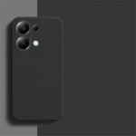 Skystas silikoninės gumos smūgiams atsparus telefono dėklas skirtas Xiaomi Redmi Note 13 12 Pro 13ProPlus 12S K70E 13C Poco X6 Pro 5G 4G mink&scaron;tas dangtelis For Redmi Note 13 5G tamsiai raudona spalva