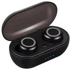 TWS belaidės &bdquo;Bluetooth&ldquo; ausinės &bdquo;Bluetooth5.0&ldquo; ausinės Žemieji dažniai stereo muzikos ausinės, atsparios vandeniui sportinės ausinės, jutikliniai valdikliai, ausų ki&scaron;tukai