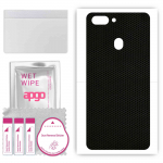 apgo Protective Skin Sticker for the back compatible with Realme 2, Wrap Film, Foil, Vinyl - Pattern Matrix