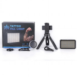 Tatuiruotės meno kūrinių užpildymo lemputė nuotraukoms Tatuiruotės fotografijos rinkinys nuo blizgesio mobiliesiems tiesioginės transliacijos grožis juoda