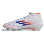 Adidas Adizero F50 Elite Mid FG Advancement Pack Moteri&scaron;ki sportbačiai White Cloud-White Lucid-Blue ID9203 40