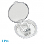 1/2/4 vnt. Magnetinis nuo knarkimo įtaisas, stabdantis knarkimą, nosies spaustukas Lengvas kvėpavimas, pagerinantis miegą Apnėjos apsaugos naktinis prietaisas 1Pcs