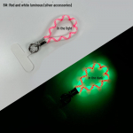 &Scaron;vytintis telefono dirželis: 8 mm nailono fotoaparato raktų pakabukas