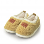 Vaikams žieminiai namų apyvokos batai mažiems berniukams mergaitėms namų &scaron;lepetės &Scaron;iltos kojinės vaikams 130/13 juoda