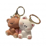Yousheng, 1 pora, raktų pakabukas, pakabukas animacinis filmukas, apkabinimas, teminis pakabukas, magnetinio dizaino raktų pakabukas, mai&scaron;elio papuo&scaron;imas, gimtadienio dovana 1 Pair