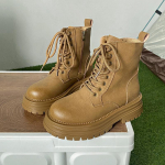 Rudens ir žiemos nauji moteri&scaron;ki apvaliu priekiu rai&scaron;teliais suvarstomi batai ir batai moterims Patogūs vienspalviai moteri&scaron;ki batai Zapatos 35