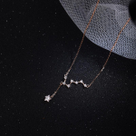 Big Dipper Necklace Niche Women's Year Summer Light Luxury Star Clavicle Chain Design Sense