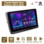 Android Carplay Automobilinis Radijas Toyota Noah Voxy Esquire 2014-2021 Multimedijos Grotuvas Pagrindinis Įrenginys Stereo GPS Navigacija BT WIFI 4+64GB 1+16GB