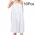 1 vnt. madingų vienkartinių įvyniojimų neaustinių vonios sijonų, garuojančių chalatų, salonų, SPA vie&scaron;bučių, kelionių 10pcs