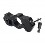 Motociklo vairo užraktas Vairo stabdžių rankena Tvirtas užraktas, imituojantis pavogtą užrakto traukimo strypą ATV purvo gatvės dviračiai nuo vagystės mėlyna