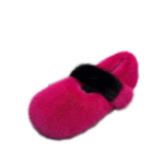 Prekės ženklas Kailiniai Plok&scaron;čiapadžiai Pliu&scaron;iniai Moteri&scaron;ki Suede Batai Madingi Marie Janes Laisvalaikio Batai Žiemos 2025 Tendencija Nauji Jaukūs Basenai Zapatillas De Mujer 40