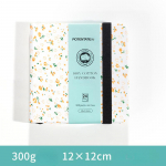 100% medvilnė kvadratinė akvarelinė popierinė knyga 12cmx12cm(4,7x4,7 colio )24 Lak&scaron;tai 300g (140 svarų) Meno pie&scaron;imo popieriaus eskizų knygelė 12cmx12cm