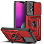 &Scaron;arvuotas smūgiams atsparus dėklas Samsung Galaxy A13 S25 A26 A36 A14 A15 A34 A54 A25 A16 A52 A32 A35 M35 A33 A53 S24 A56 A55 5G telefono dangtelis su kameros apsauga Galaxy A16 5G raudona