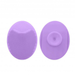 Mink&scaron;tas ovalus silikoninis veido ir kūdikių &scaron;ampūno &scaron;epetėlis Small Face Cleansing Brush violetinė