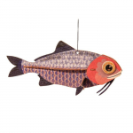 Mini maquette poisson 3D en bois &agrave; monter įvairiaspalvis