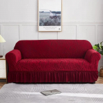 1 vnt. storas katjoninis sofos užvalkalas, neslystantis, apimantis visą, apsauga nuo dulkių, vienvietis, dvivietis, trivietis, elastingas, apimantis visą, apsauga nuo dulkių 3-Seater-190-230cm