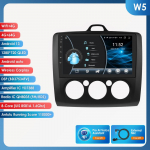 Ossuret Android13 Automobilio radijas Ford Focus 2 3 Mk2 Mk3 2004-2011 Multimedia Vaizdo grotuvas Navigacija I&scaron;manusis ekranas GPS 2Din Carplay 4G Automobilinis stereosistemos W5 B 8Core 4G 64G AI