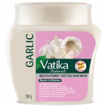Vatika Garlic Multivitamin Hot Oil plaukų kaukė &ndash; taisoma ir atkuriama (Haarkur) 500g 3 pcs.