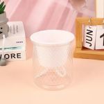 Mini savaime laistomas gėlių vazonas, akvariumas, skaidrūs plastikiniai vazonai, savaime laistomas sodintuvas, vazonas, vaza namų dekoravimui A