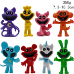 8 vnt. rinkinys besi&scaron;ypsančių padarėlių figūrėlės anime kawaii Catnap lėlė PVC modelis žaislas Catnat stalo dekoracija vaikams gimtadienio dovanos
