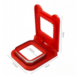 Nerūdijančio plieno plastiko sumu&scaron;tinių keptuvas 1 vnt., kvadratinis sandarinimas, pjaustymo įrankis, puikiai tinka gaminti duonos riekėms, baigimo Nepriklausomybės dienos &scaron;ventėms