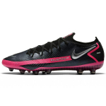 Nike Phantom GT Elite AG Pro Juodi Rožiniai Sprogimo Unisex Sportbačiai Metalinis Sidabras CK8438-006 42