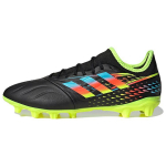 Adidas Copa Sense.3 Suvarstomi futbolo bateliai su neslystančiomis ir atspariomis dilimui savybėmis, tinkami HG/AG ir FG dirbtinei dangai, Vyri&scaron;kas sportbačio modelis, Juodas Žalias GZ1362 40⅔