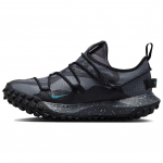 Nike ACG Mountain Fly Low GORE-TEX Juodi Tamsiai Pilki Unisex Sportbačiai Dūminės Mėlynos Vilkolagio Pilkos Pikanti&scaron;kai Raudonos IB7328-002 41