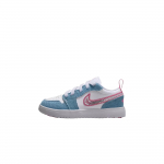 Air Jordan 1 Low ALT SE PS Džinsiniai Blizgantys Vaikų Sportbačiai Mėlyni Kobalto-Bliss Balti HQ2003-400 33.5
