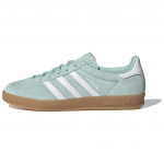 adidas Gazelle Indoor Pelėsio Žalia Balta Moteri&scaron;ki Sportbačiai Debesies Baltumo Guma JS1396 36