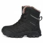 Didelių dydžių 40-48 žieminiai batai, neper&scaron;lampami lauko vyri&scaron;ki batai, aulinukai, sniego batai, auk&scaron;ti vyri&scaron;ki batai 40 juoda