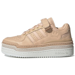 Adidas Triple Platforum Low Halo Blush Moteri&scaron;ki sportbačiai Rožiniai Off-White &Scaron;viesiai Nude H05052 41⅓