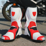 Unisex Motociklų Jodinėjimo ir Lenktynių Batai - Be Kelių, Trumpo Stiliaus, Tinkami Keturiems Sezonams. 41